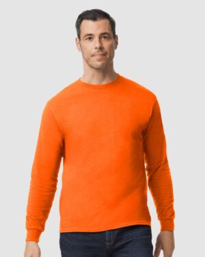 Gildan Unisex Heavy Cotton™ Long Sleeve T-Shirt - Image 71