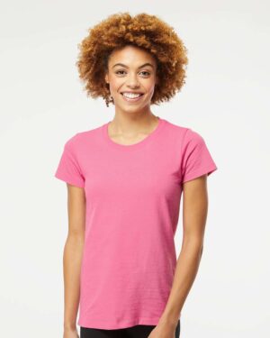 M&O Women's Gold Soft Touch T-Shirt - Image 10