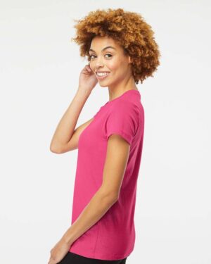 M&O Women's Gold Soft Touch T-Shirt - Image 47