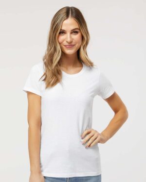 M&O Women's Gold Soft Touch T-Shirt - Image 63