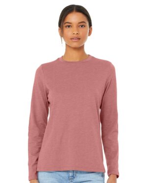 BELLA + CANVAS Women’s Jersey Long Sleeve Tee - Image 31