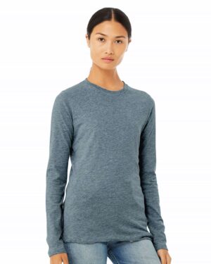 BELLA + CANVAS Women’s Jersey Long Sleeve Tee - Image 37