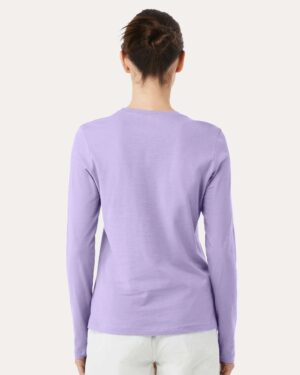BELLA + CANVAS Women’s Jersey Long Sleeve Tee - Image 15