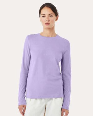 BELLA + CANVAS Women’s Jersey Long Sleeve Tee - Image 13