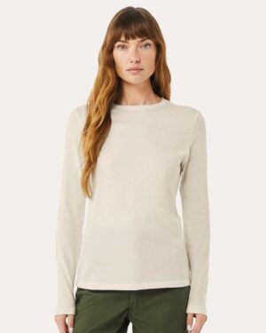 BELLA + CANVAS Women’s Jersey Long Sleeve Tee - Image 25