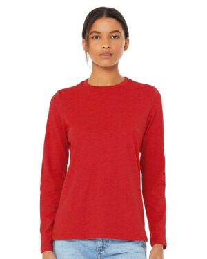 BELLA + CANVAS Women’s Jersey Long Sleeve Tee - Image 46