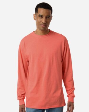 M&O Unisex Gold Soft Touch Long Sleeve T-Shirt - Image 64