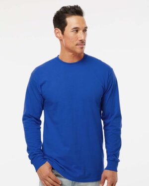 M&O Unisex Gold Soft Touch Long Sleeve T-Shirt - Image 94