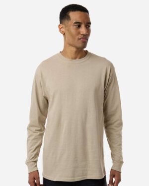 M&O Unisex Gold Soft Touch Long Sleeve T-Shirt - Image 100