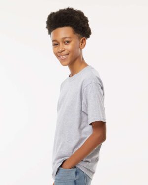 M&O Youth Gold Soft Touch T-Shirt - Image 5