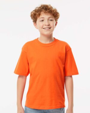 M&O Youth Gold Soft Touch T-Shirt - Image 196
