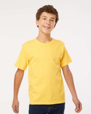 M&O Youth Gold Soft Touch T-Shirt - Image 256