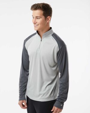 Badger Men's Breakout Quarter-Zip Pullover - Image 19