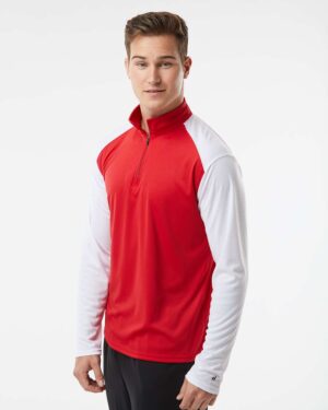 Badger Men's Breakout Quarter-Zip Pullover - Image 7