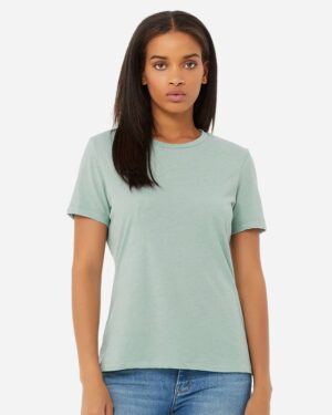 BELLA + CANVAS Women’s Relaxed Fit Triblend Tee - Image 25