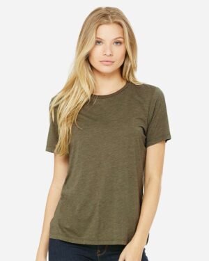 BELLA + CANVAS Women’s Relaxed Fit Triblend Tee - Image 49
