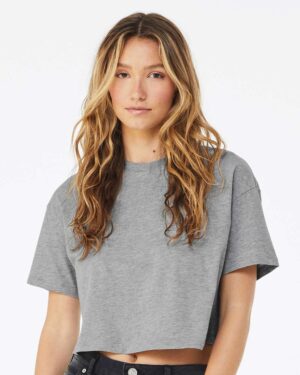 BELLA + CANVAS Women's Jersey Crop Tee - Image 4