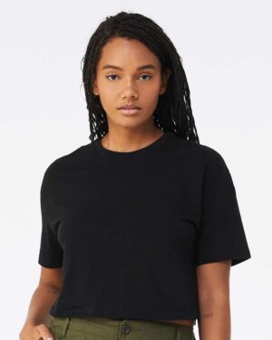 BELLA + CANVAS Women's Jersey Crop Tee - Image 10