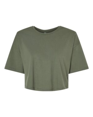 BELLA + CANVAS Women's Jersey Crop Tee - Image 13
