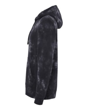 Independent Trading Co. Unisex Midweight Tie-Dyed Hooded Sweatshirt - Image 9