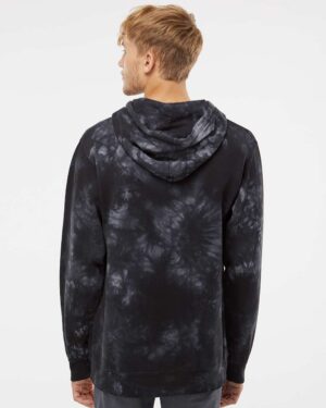 Independent Trading Co. Unisex Midweight Tie-Dyed Hooded Sweatshirt - Image 12