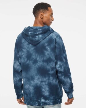 Independent Trading Co. Unisex Midweight Tie-Dyed Hooded Sweatshirt - Image 30