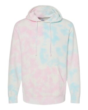 Independent Trading Co. Unisex Midweight Tie-Dyed Hooded Sweatshirt - Image 13