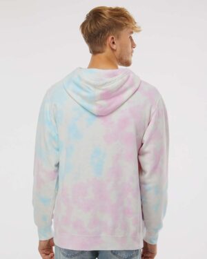 Independent Trading Co. Unisex Midweight Tie-Dyed Hooded Sweatshirt - Image 18