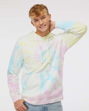 Independent Trading Co. Unisex Midweight Tie-Dyed Hooded Sweatshirt - Image 46