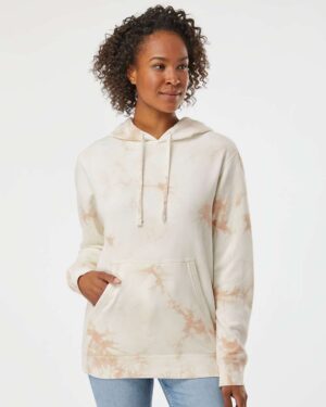 Independent Trading Co. Unisex Midweight Tie-Dyed Hooded Sweatshirt - Image 22