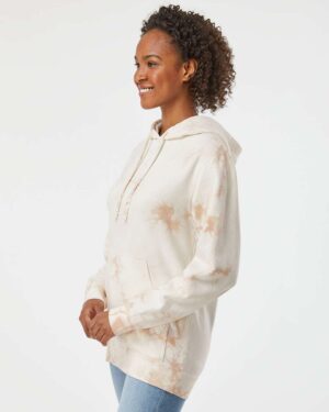 Independent Trading Co. Unisex Midweight Tie-Dyed Hooded Sweatshirt - Image 23