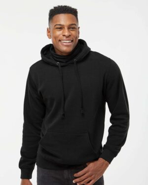 J. America Men's Gaiter Fleece Hooded Sweatshirt - Image 4
