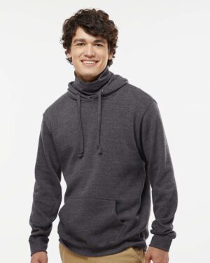 J. America Men's Gaiter Fleece Hooded Sweatshirt - Image 11