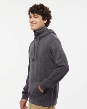 J. America Men's Gaiter Fleece Hooded Sweatshirt - Image 12