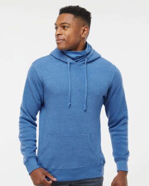 J. America Men's Gaiter Fleece Hooded Sweatshirt - Image 18