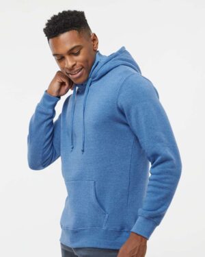 J. America Men's Gaiter Fleece Hooded Sweatshirt - Image 19