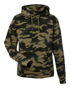 J. America Men's Gaiter Fleece Hooded Sweatshirt - Image 14