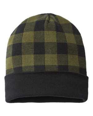 CAP AMERICA USA-Made Plaid Beanie - Image 6