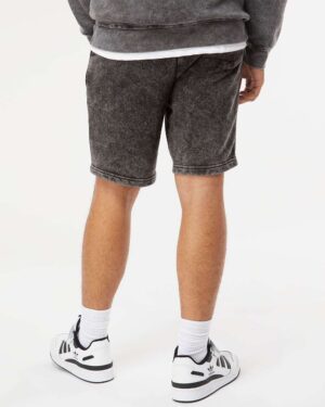 Independent Trading Co. Unisex Mineral Wash Fleece Shorts - Image 6