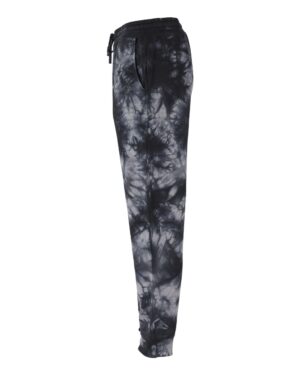 Independent Trading Co. Unisex Tie-Dyed Fleece Sweatpants - Image 9