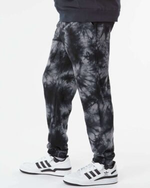 Independent Trading Co. Unisex Tie-Dyed Fleece Sweatpants - Image 11