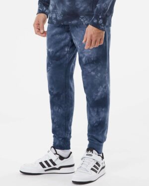 Independent Trading Co. Unisex Tie-Dyed Fleece Sweatpants - Image 23