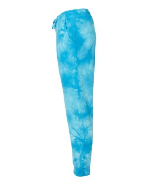 Independent Trading Co. Unisex Tie-Dyed Fleece Sweatpants - Image 3