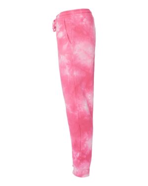Independent Trading Co. Unisex Tie-Dyed Fleece Sweatpants - Image 27