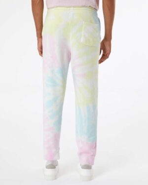 Independent Trading Co. Unisex Tie-Dyed Fleece Sweatpants - Image 36