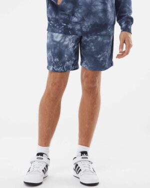 Independent Trading Co. Unisex Tie-Dyed Fleece Shorts - Image 10