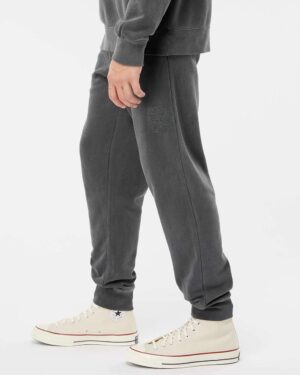 Independent Trading Co. Unisex Pigment-Dyed Fleece Sweatpants - Image 11