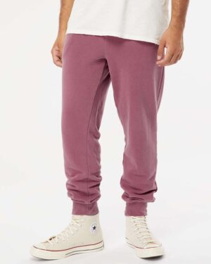 Independent Trading Co. Unisex Pigment-Dyed Fleece Sweatpants - Image 17