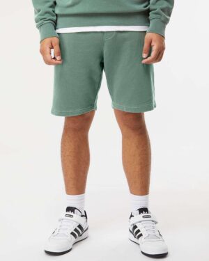 Independent Trading Co. Unisex Pigment-Dyed Fleece Shorts - Image 4