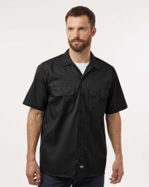 Dickies Men's Short Sleeve Work Shirt - Image 4
